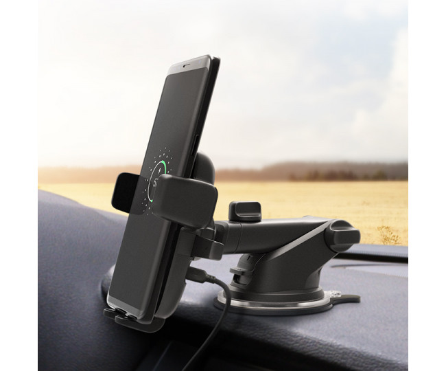Автодержатель iOttie Car and Desk Holder Qi Wireless Fast Charging Mount Easy One Touch 4 (HLCRIO134)